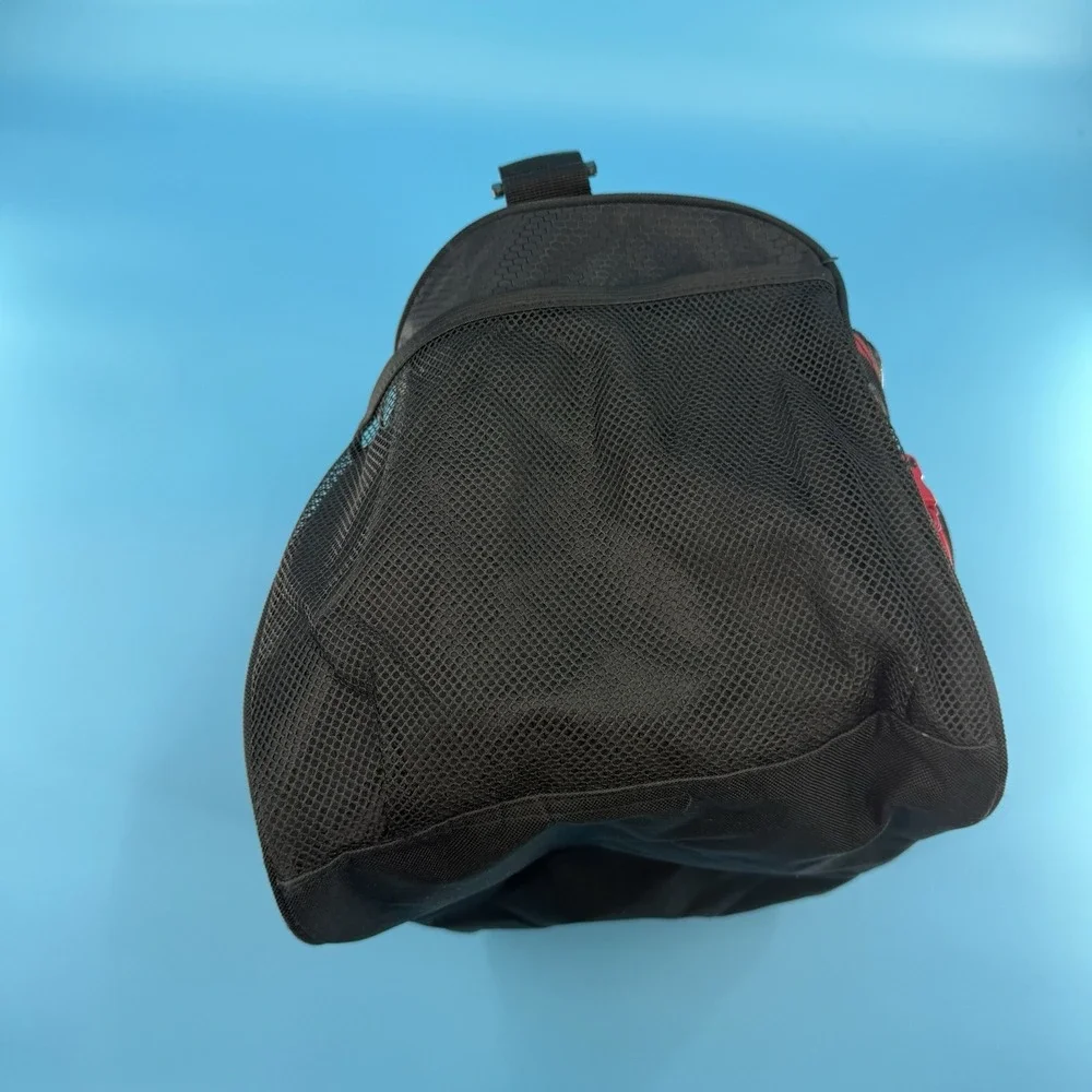 FILA‎ Black Red Duffle Gym Bag Sports Travel Shoulder Carry On